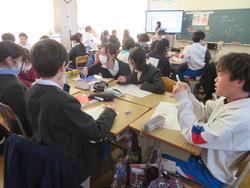 口吉川小・豊地小との交流