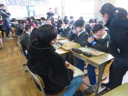 口吉川小・豊地小との交流