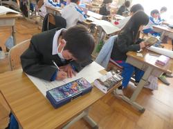2年生国語の授業