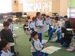 2年生音楽の授業