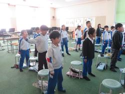 2年生音楽の授業