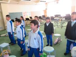 2年生音楽の授業