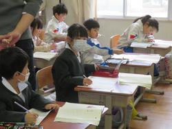 1年生国語の授業