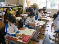 1年生国語の授業