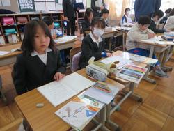 3年生国語の授業