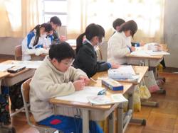 3年生国語の授業