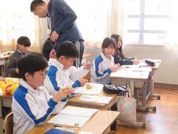 3年生国語の授業