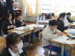 3年生国語の授業