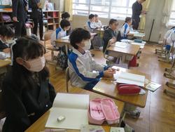 3年生国語の授業