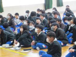 児童会役員選挙の様子