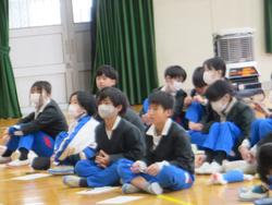 児童会役員選挙の様子