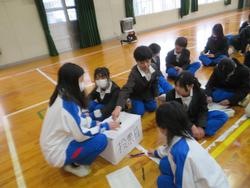 児童会役員選挙の様子
