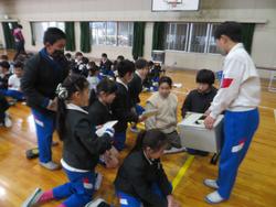 児童会役員選挙の様子