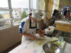 5年生家庭科の授業