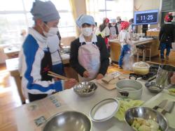 5年生家庭科の授業