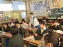6年生英語の授業