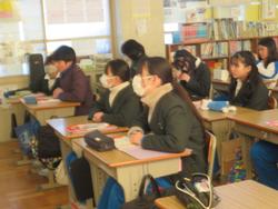 6年生英語の授業