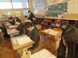 6年生英語の授業