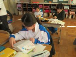 3年生国語の授業