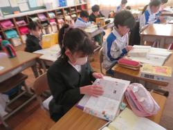 3年生国語の授業