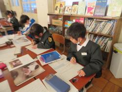 1年生国語の授業