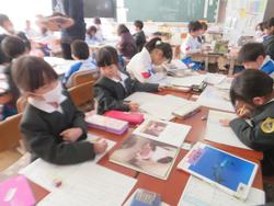 1年生国語の授業