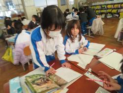 1年生国語の授業