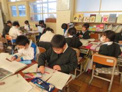 1年生国語の授業