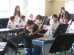 1年生音楽の授業