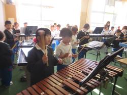 1年生音楽の授業