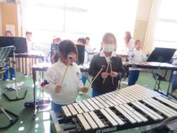 1年生音楽の授業