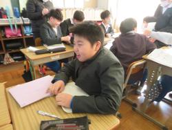 6年生英語の授業