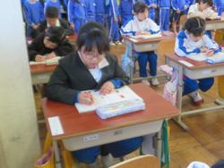 神和認定こども園の園児授業見学
