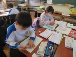 神和認定こども園の園児授業見学