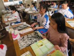 2年生図工の授業