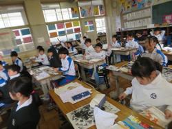 2年生図工の授業