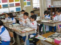 2年生図工の授業