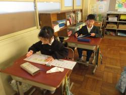 1年生国語の授業
