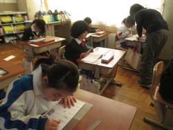 1年生国語の授業