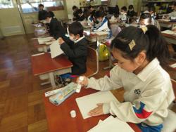 1年生国語の授業