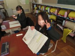 1年生国語の授業