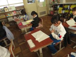 1年生国語の授業