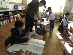 3年生国語の授業
