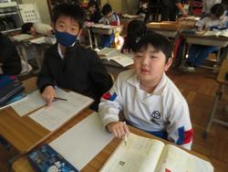 3年生国語の授業