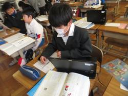 3年生国語の授業
