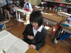 3年生国語の授業