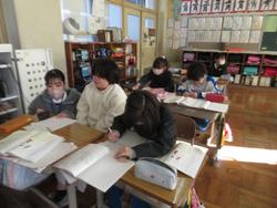 3年生国語の授業