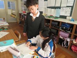 4年生国語の授業