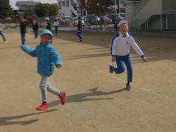 5年生幼稚園との交流