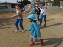 5年生幼稚園との交流